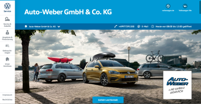 VW-Händler-Service Homepage